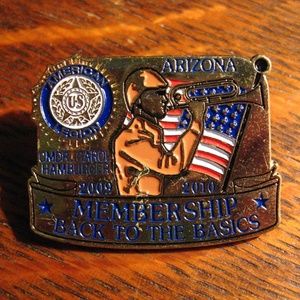 American Legion 2009 Arizona USA Flag Lapel Pin